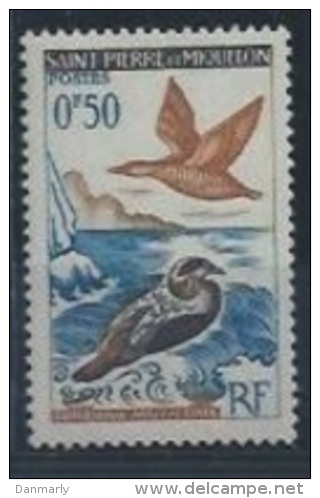 St PIERRE & MIQUELON : Y&T** N° 364 " Eider " - Unused Stamps