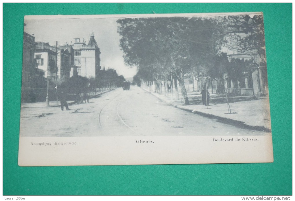 Athènes Boulevard De Kifissia 1920 - Grecia