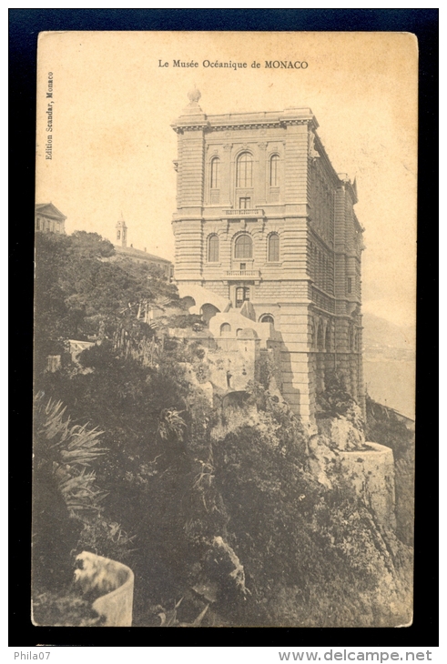 Le Musee Oceanique De Monaco / Edition Scandar / Postcard  Circulated - Oceanographic Museum