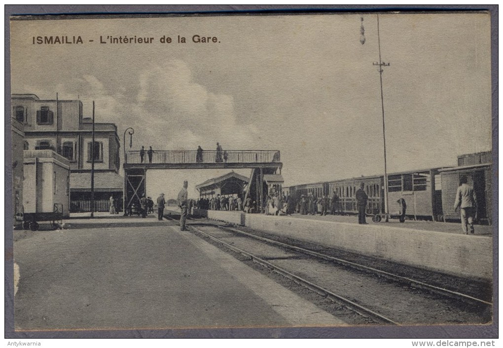 Ismailia - The Station - La Gare  A530 - Ismailia