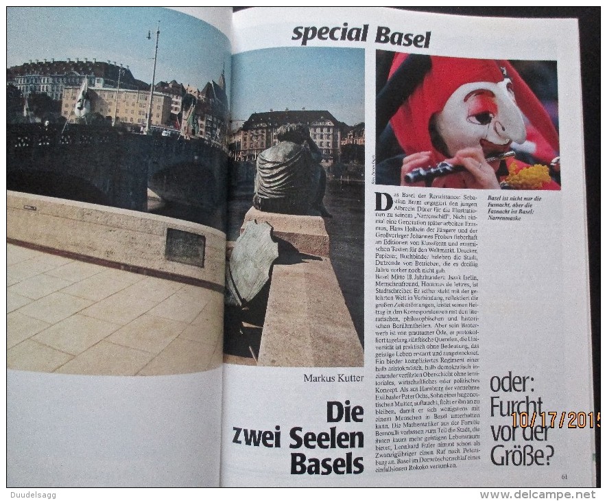 Westermanns Monatshefte Juni 1985, U.a. Tinguely + Basel - Art