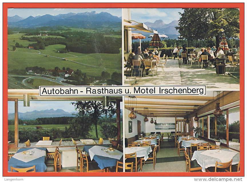 AK ´Irschenberg / Autobahn-Rasthaus' (LK Miesbach) ~ 1977 - Miesbach