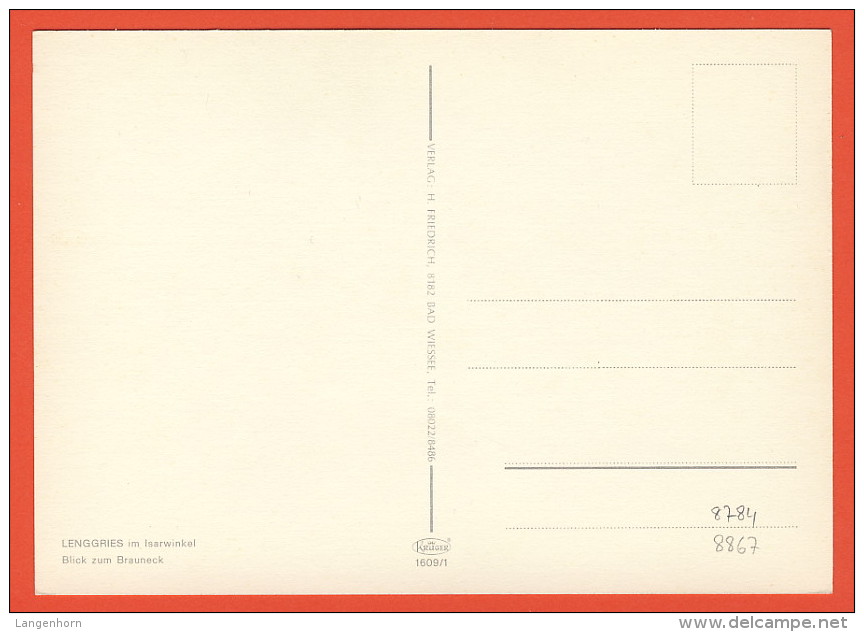 AK ´Lenggries' (LK Bad Tölz-Wolfratshausen) - Lenggries