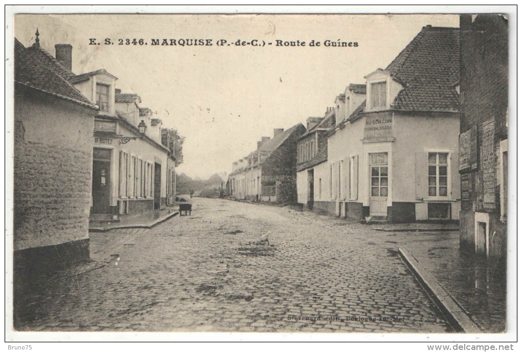 62 - MARQUISE - Route De Guines - ES 2346 - Marquise