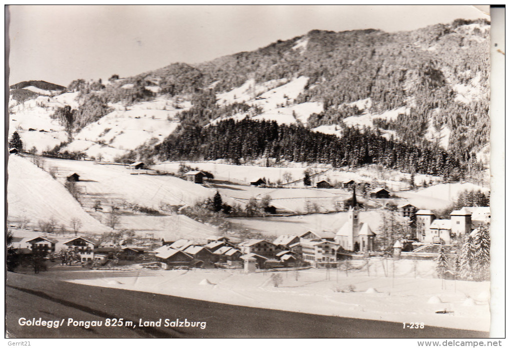 A 5622 GOLDEGG, Ortsansicht, 196.. - Goldegg