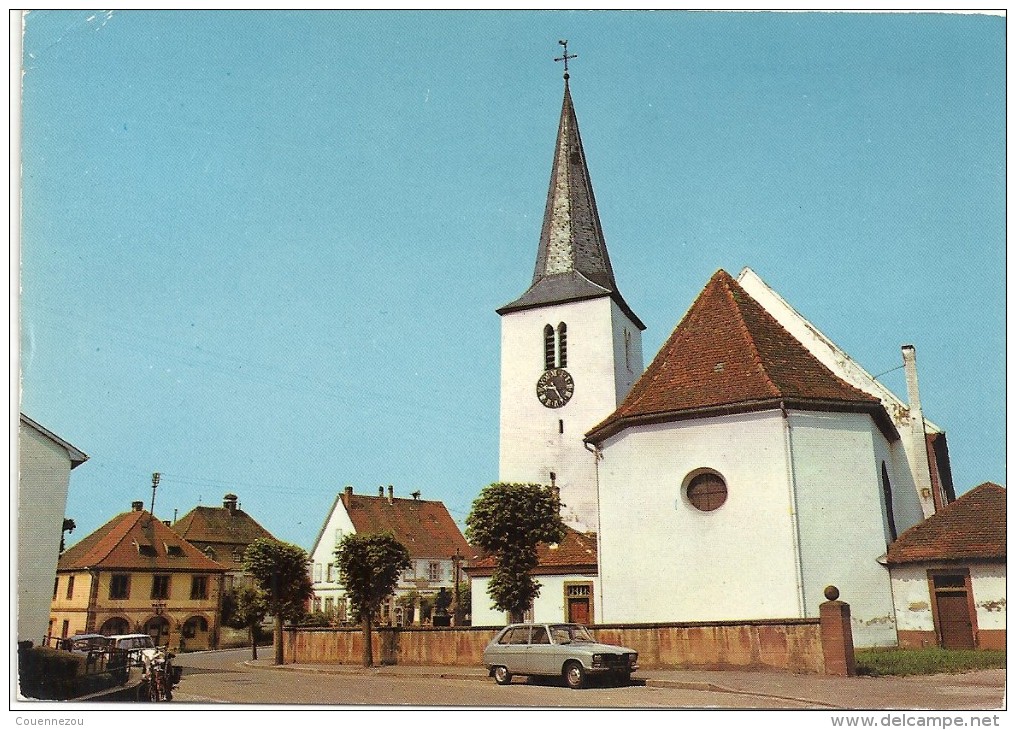 B 1289  MOMMENHEIM   L EGLISE ST MAURICE 1977 - Altri & Non Classificati