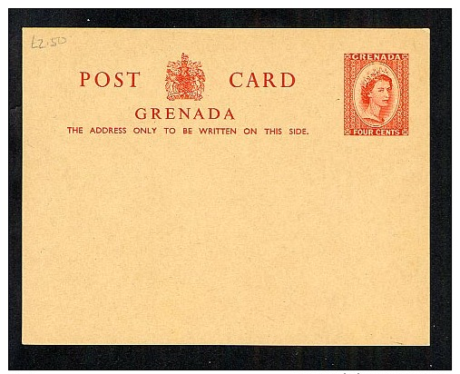 Grenada Postal Stationery Postcard Unused (Z209) - Grenade (...-1974)