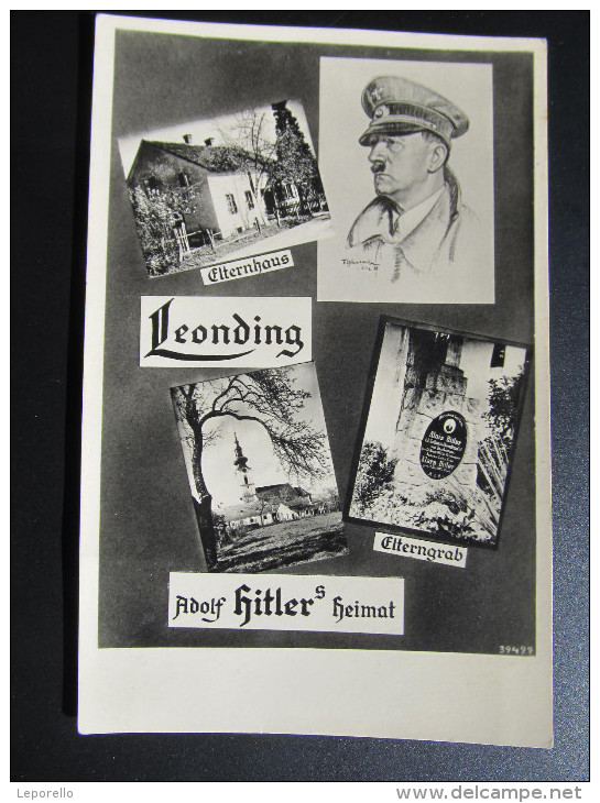 AK LEONDING B.LINZ Elternhaus V.Hitler Ca.1940 // D*17598 - Linz