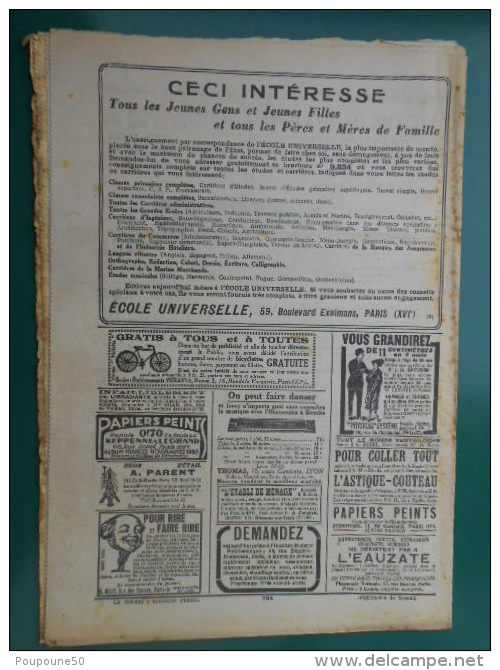 JOURNAL SYSTEME D Hebdomadaire  Illustré JOURNAL Du Débrouillard  N: 49  CANOE  Dimanche  24 Mai   1925 - Autres & Non Classés