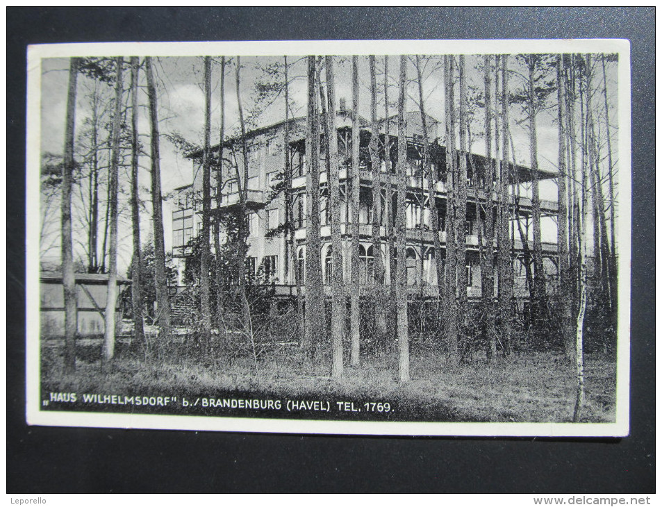 AK BRANDENBURG Wilhelmsdorf 1930  // D*17608 - Brandenburg