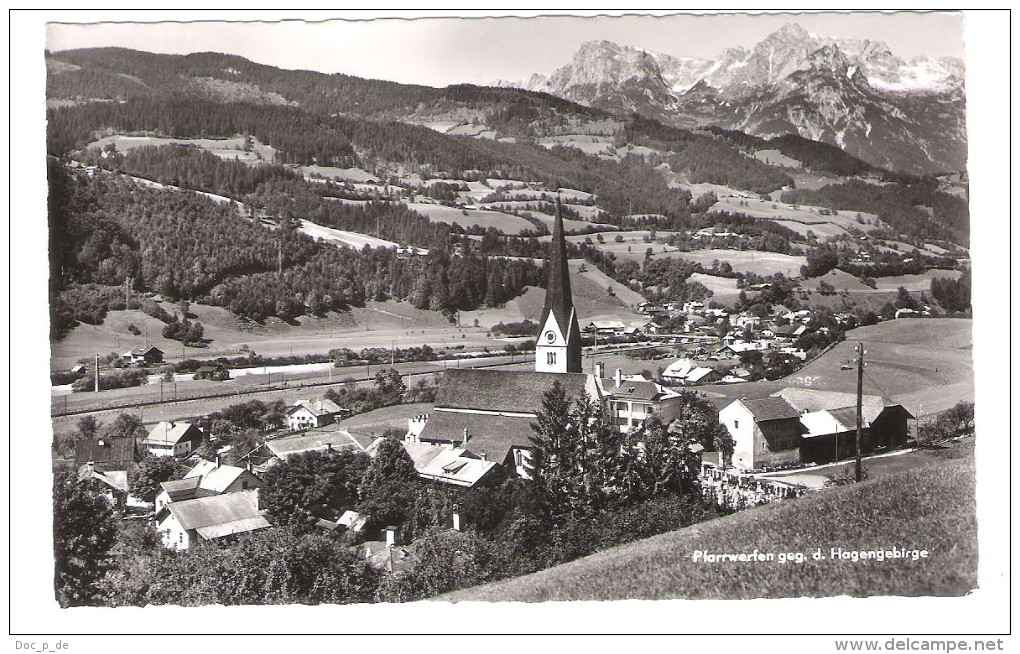 Österreich - Pfarrwerfen - Pfarr Werfen - Hagengebirge - Pongau - 1960 - St. Johann Im Pongau