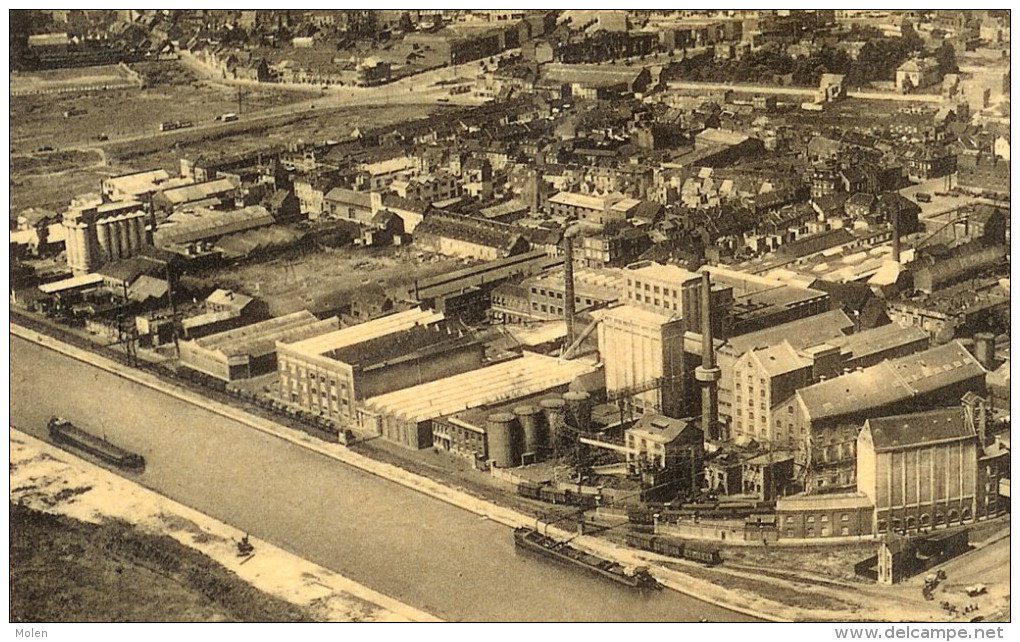 MERKSEM MOLENS BOERENBOND MOLEN MOULIN USINE FABRIQUE PENICHE CANAL = ANTWERPEN  2191 - Antwerpen