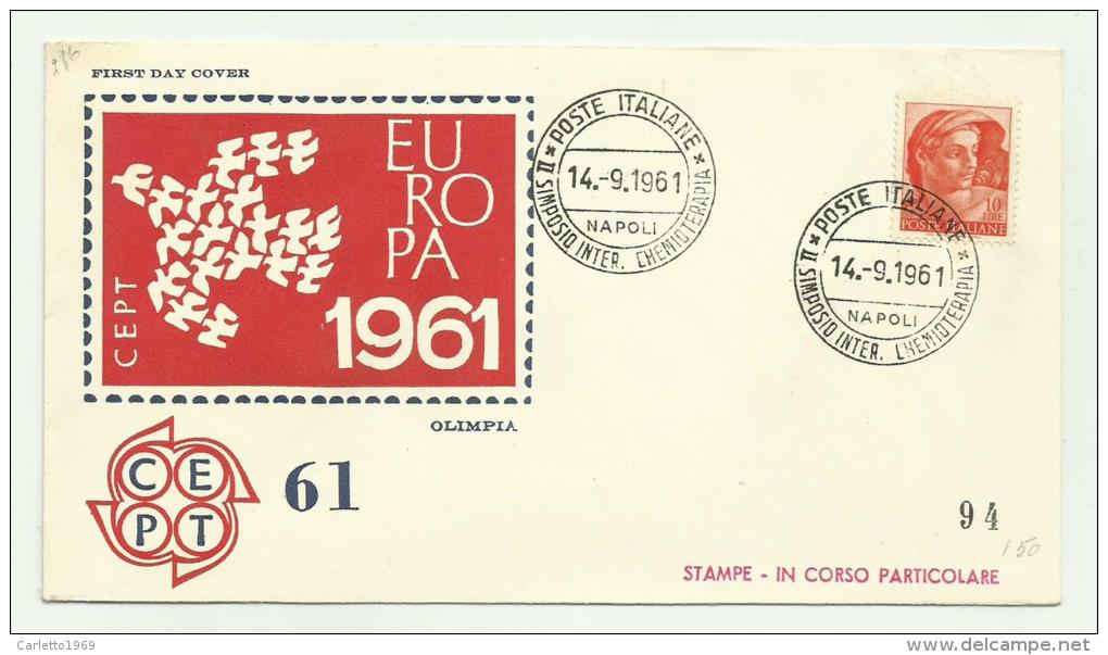 EUROPA 1961 NAPOLI POSTE ITALIANE - Other & Unclassified