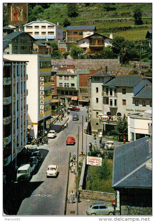 VALLE D'ANDORRA    ANDORRA LA VELLA   VISTA  PARCIAL         (VIAGGIATA) - Andorra