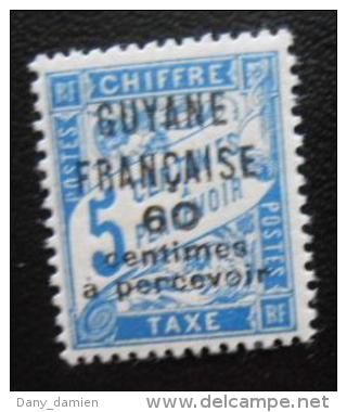 GUYANE - YT TAXE 9 (1925-27) - Neufs