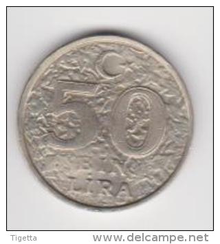 TURCHIA  50 BIN LIRA ANNO 1998 - Turquia