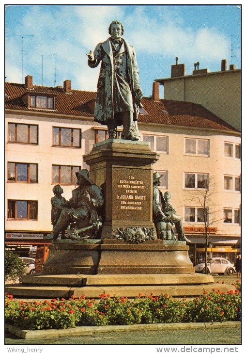 Bremerhaven - Bürgermeister Smidt Denkmal - Bremerhaven