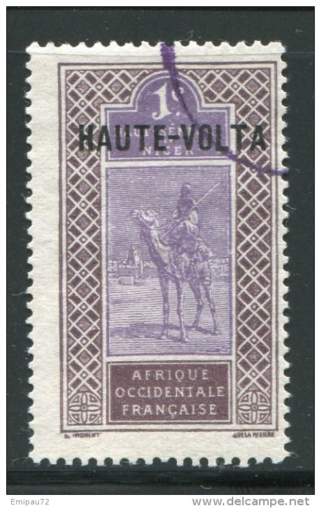 HAUTE VOLTA- Y&T N°1- Oblitéré - Used Stamps