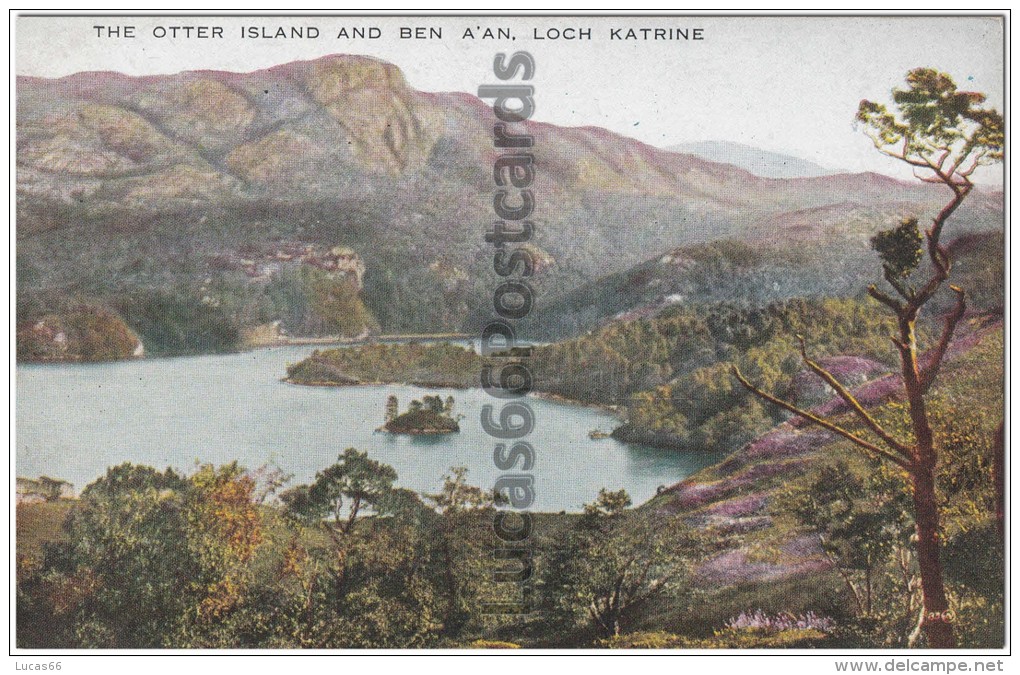 The Otter Island And Ben A'an Loch Katrine - Other & Unclassified