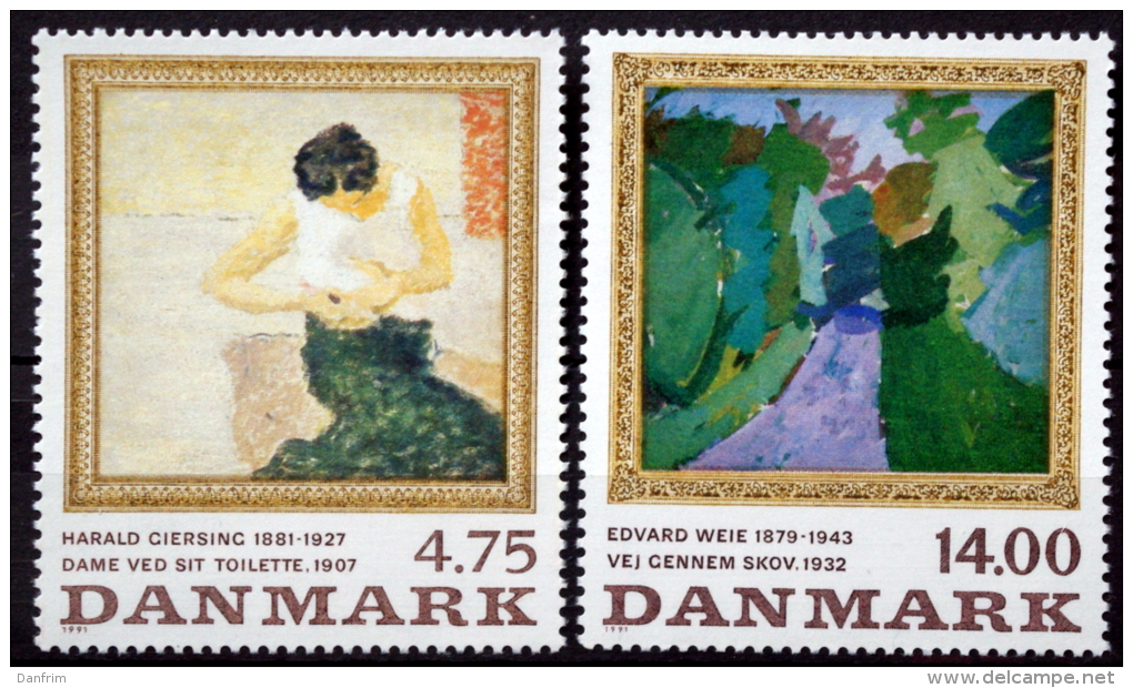 Denmark 1991  MiNr.1016-17 MNH (**) ( Lot  L 1513 ) - Nuevos