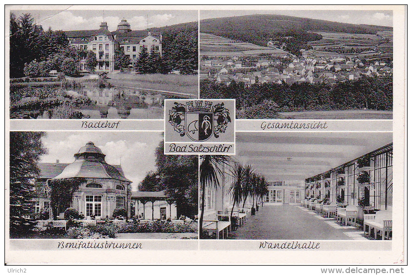 AK Bad Salzschlirf - Mehrbildkarte - 1952  (19087) - Fulda