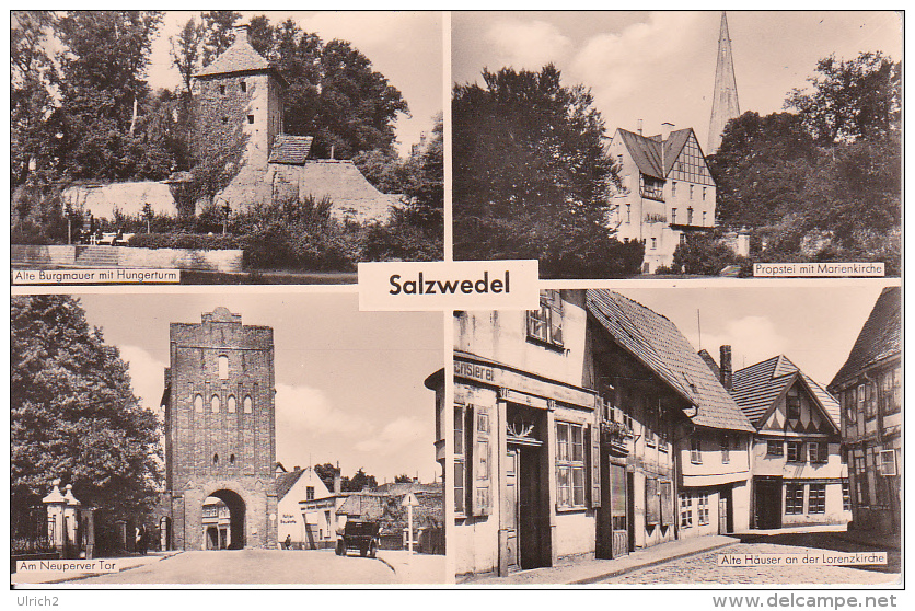 AK Salzwedel - Mehrbildkarte (19089) - Salzwedel