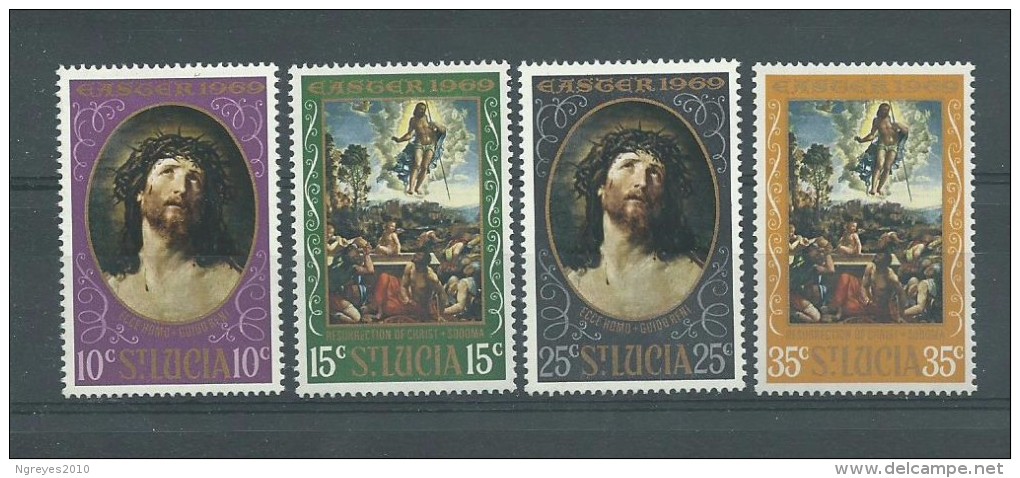 150023961  ST  LUCIA  YVERT   Nº   243/6  **/MNH - Ste Lucie (...-1978)