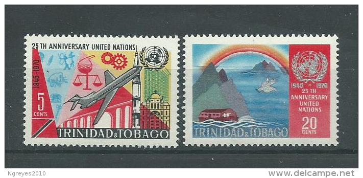 150024016  TRINIDAD Y TOBAGO  YVERT   Nº   270/1  **/MNH - Trinidad Y Tobago