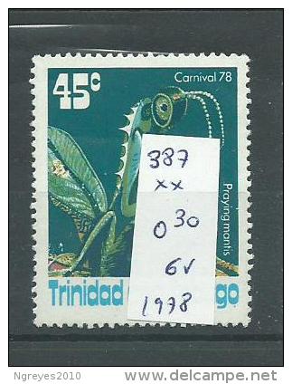 150024017  TRINIDAD Y TOBAGO  YVERT   Nº   387  **/MNH - Trinidad Y Tobago