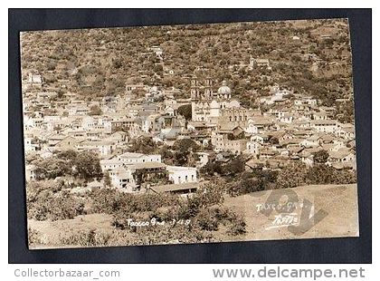 MEXICO TAXCO  REAL PHOTO POSTCARD RPPC SIGNED FOSTIZ TARJETA POSTAL - Mexico