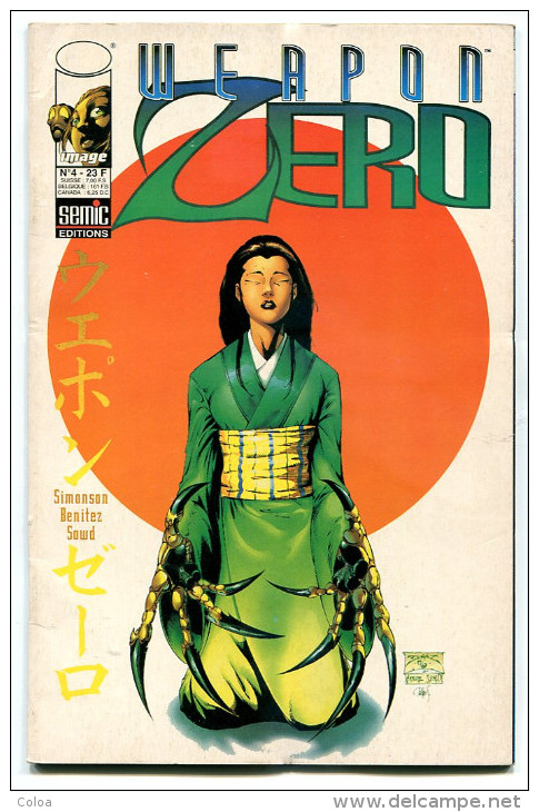 Weapon Zero N° 4 Avril 1998 - Mangas Version Française