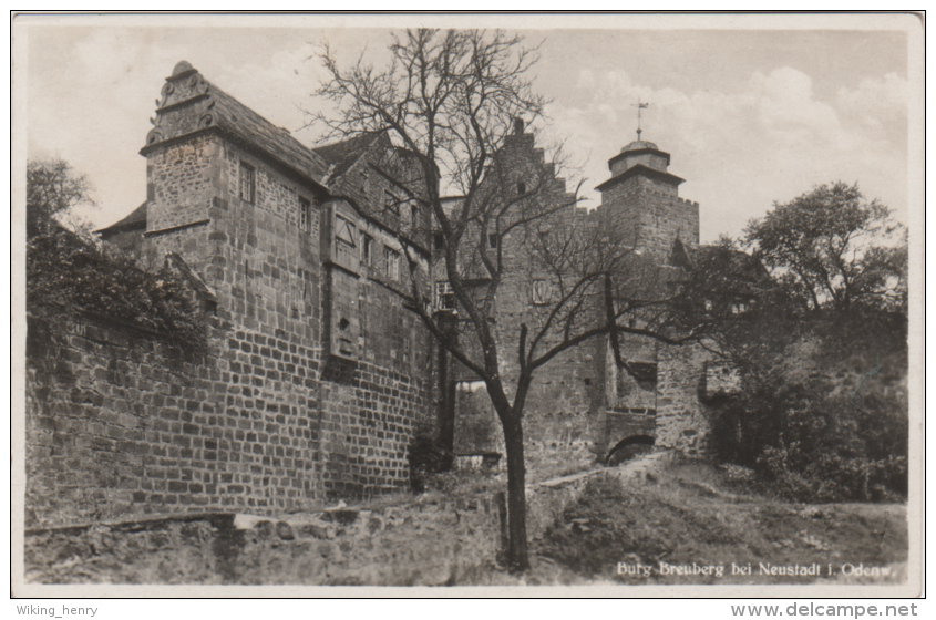 Breuberg - S/w Burg Breuberg 2   Bei Neustadt - Odenwald