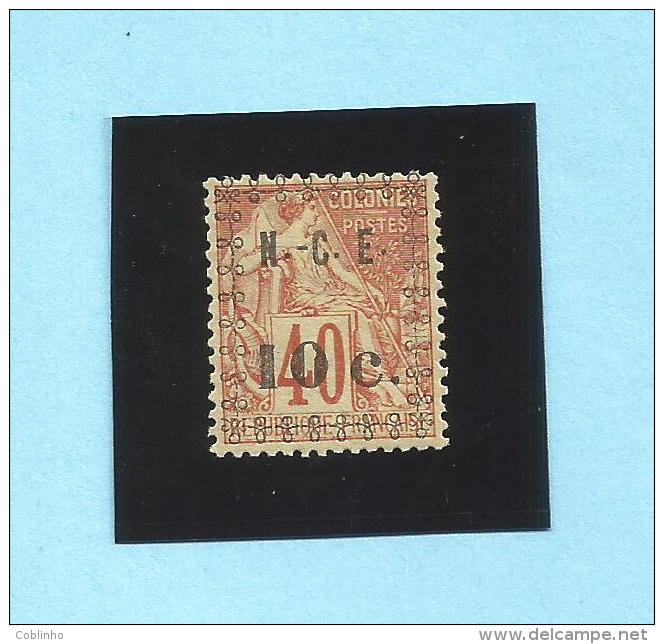 NOUVELLE CALEDONIE (New Caledonia) - YT 13 (*) (mint Hinged No Gum),1891 - Ongebruikt