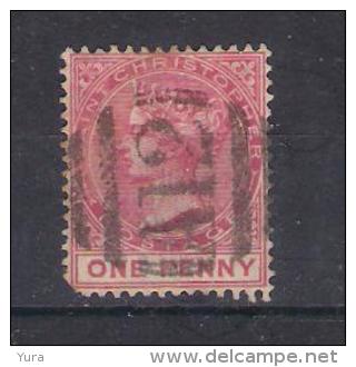 St.Christopher 1884  Mi Nr 9 (a1p7) - St.Christopher-Nevis & Anguilla (...-1980)