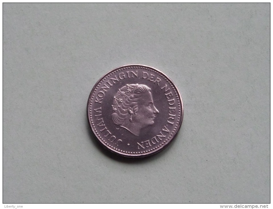 1979 - 1 Gulden / KM 12 ( Uncleaned Coin / For Grade, Please See Photo ) !! - Antillas Neerlandesas