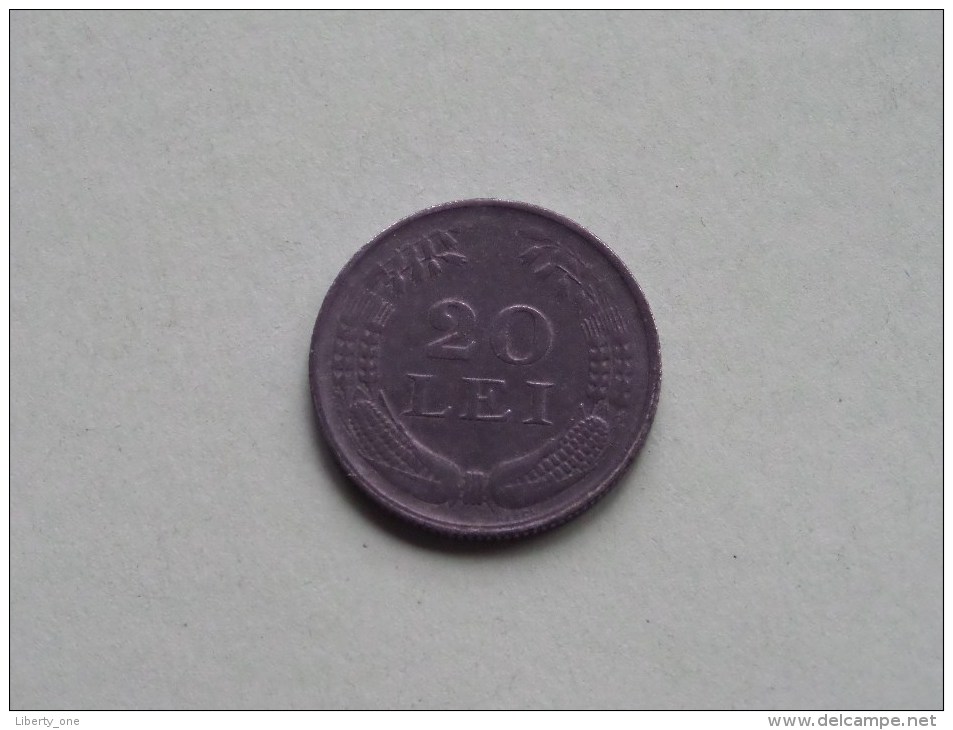 1942 - 20 LEI / KM 62 ( Uncleaned Coin / For Grade, Please See Photo ) !! - Roumanie