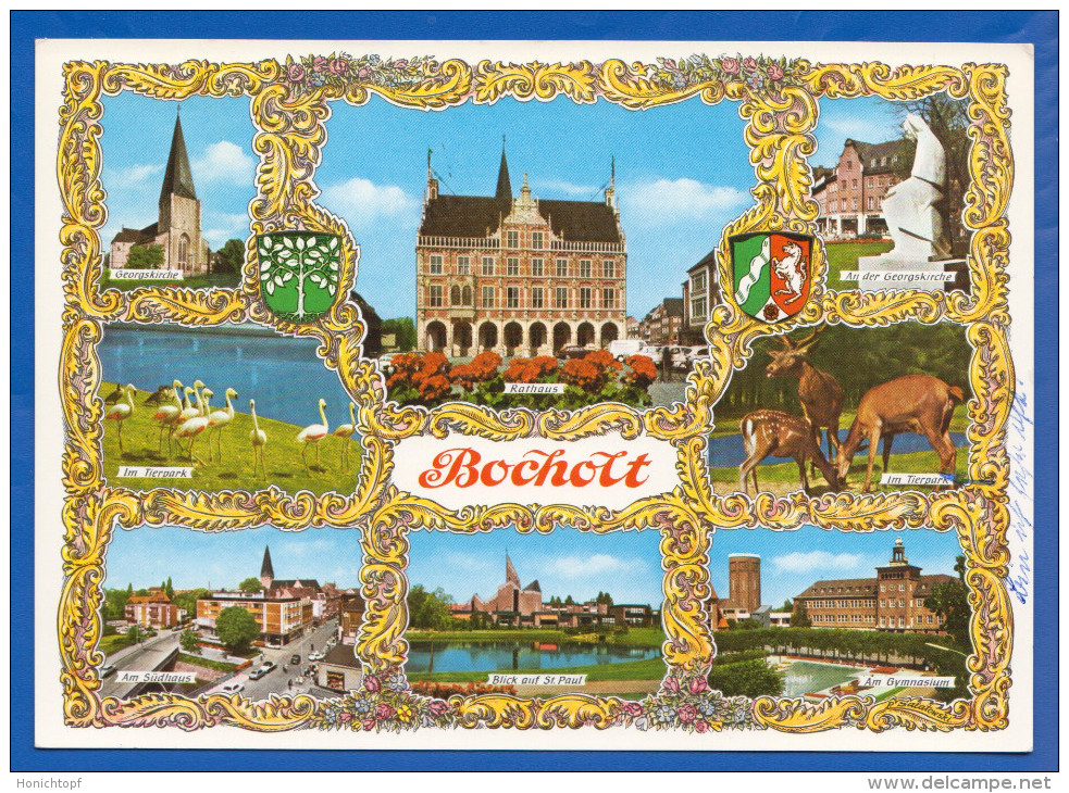 Deutschland; Bocholt; Multivuekarte - Bocholt