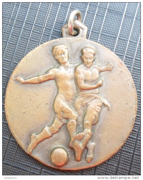 MEDAL FOOTBALL XIII TORNEO INTERNAZIONALE GIOVANILE DI CALCIO 1961 VIAREGGIO - Altri & Non Classificati