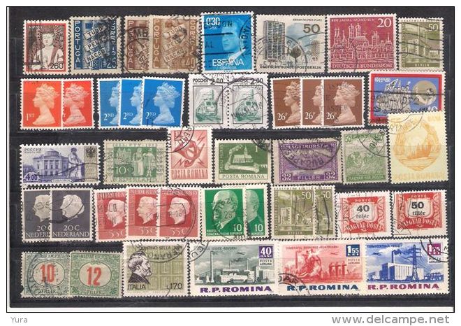 Lot 150 World 8 scans  394 different mainly small size