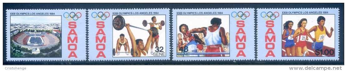 Samoa 1984 Olympic Games Set MNH - Samoa