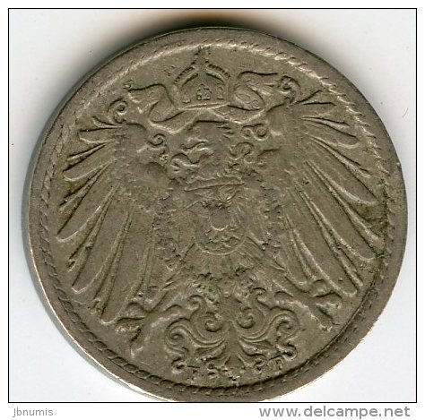 Allemagne Germany 5 Pfennig 1906 F J 12 KM 11 - 5 Pfennig