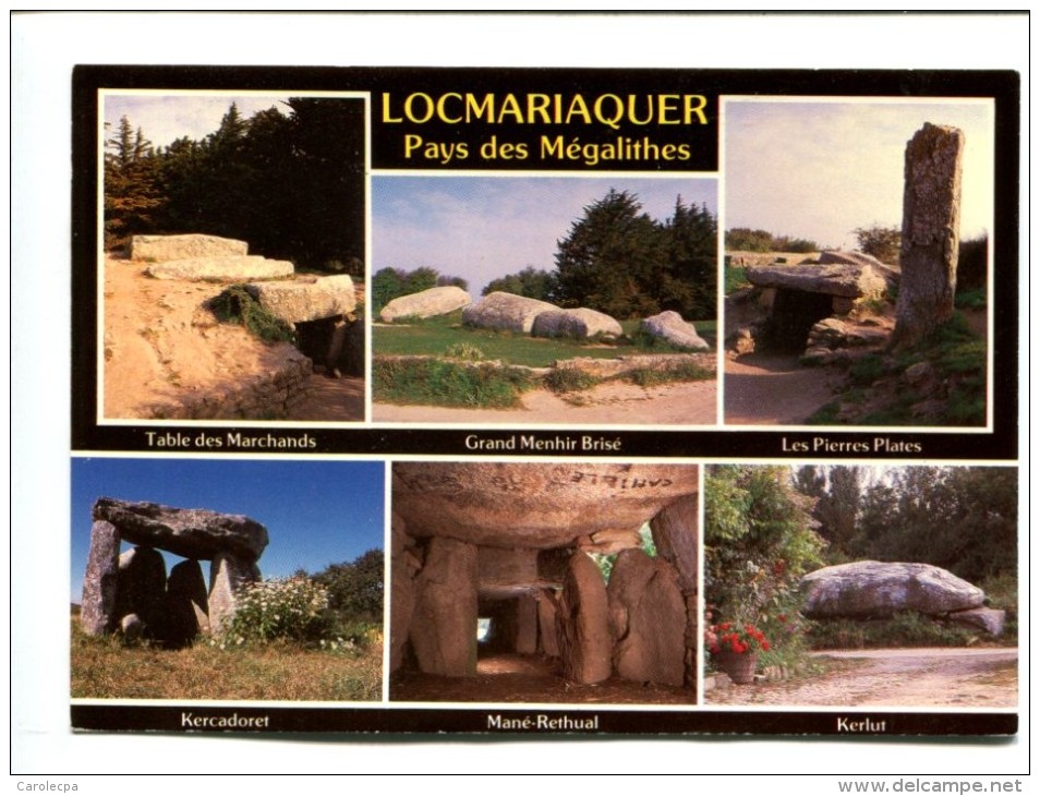 CP - LOCMARIAQUER (56) LES MEGALITHES - Locmariaquer