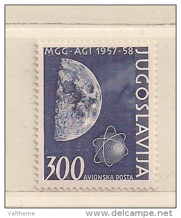 YOUGOSLAVIE  ( EU - 313 )  1958  N° YVERT ET TELLIER  N° 51    N* - Aéreo