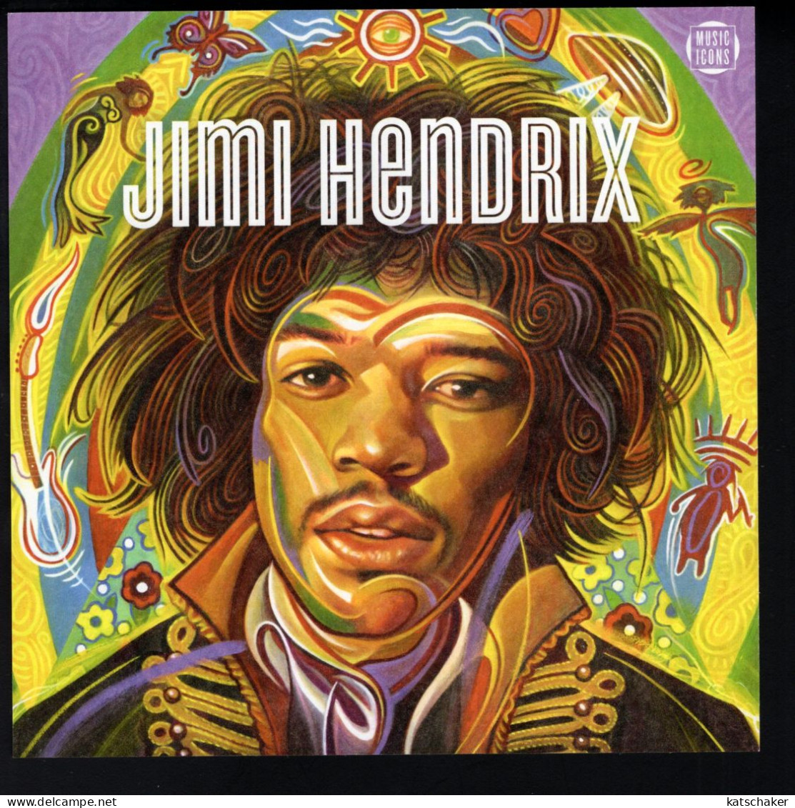 338830511 2018 SCOTT 4880 (XX) POSTFRIS MINT NEVER HINGED - Pane Jimi Hendrix - Ongebruikt