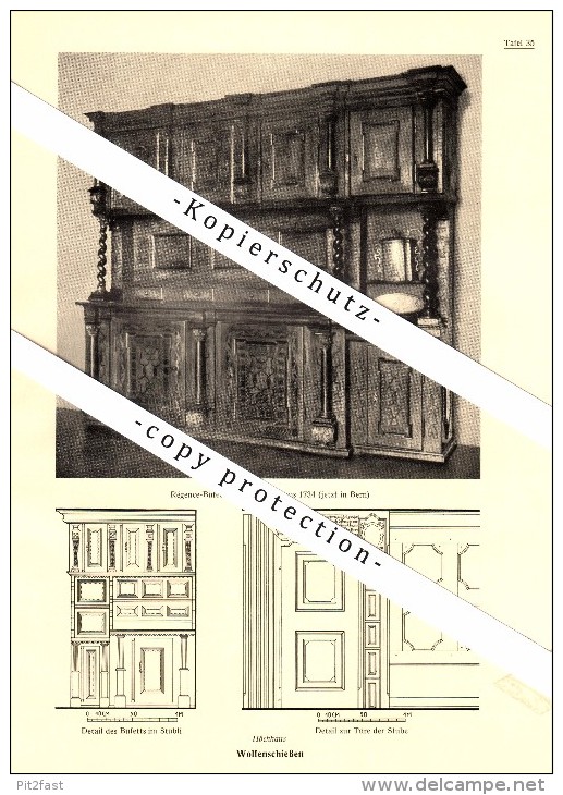 Photographien / Ansichten , 1937 , Sarnen Und Wolfenschiessen , Prospekt , Fotos , Architektur !!! - Sarnen