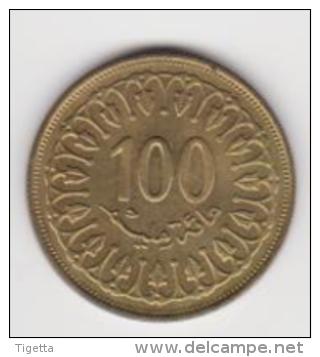 TUNISIA  100 MILLIM  1983 - Túnez
