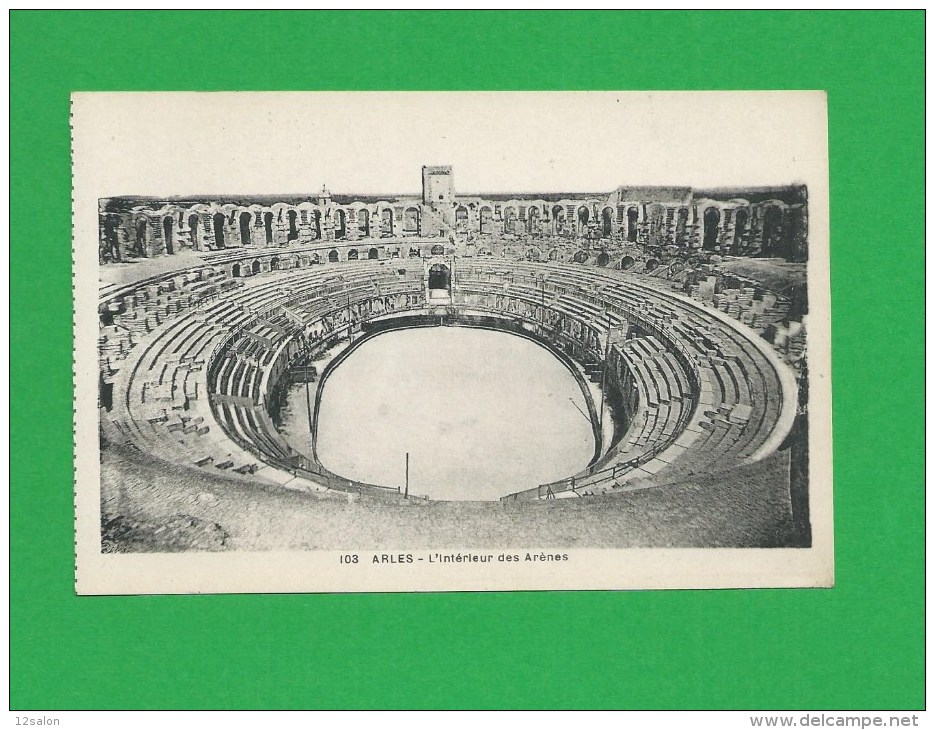 (36) BOUCHES DU RHONE ARLES Intérieur Des Arènes - Arles