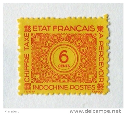 INDOCHINE             TAXE 79           NEUF** - Timbres-taxe