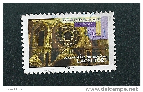 N° 554 Art Gothique  LAON (02) - Cathédrale Notre-Dame 2011 France Oblitéré - Oblitérés