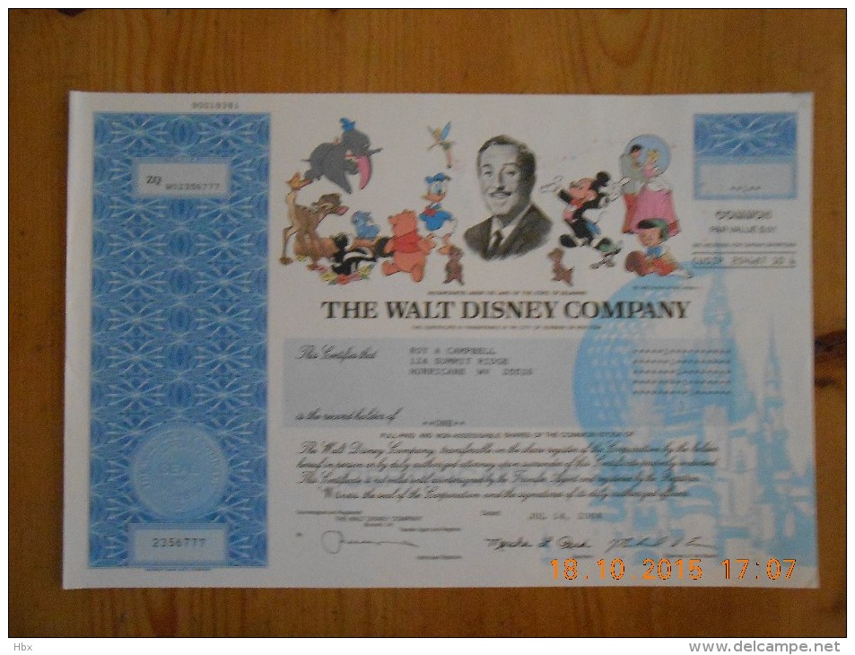 Walt Disney Company - 2004 - Cinéma & Théatre